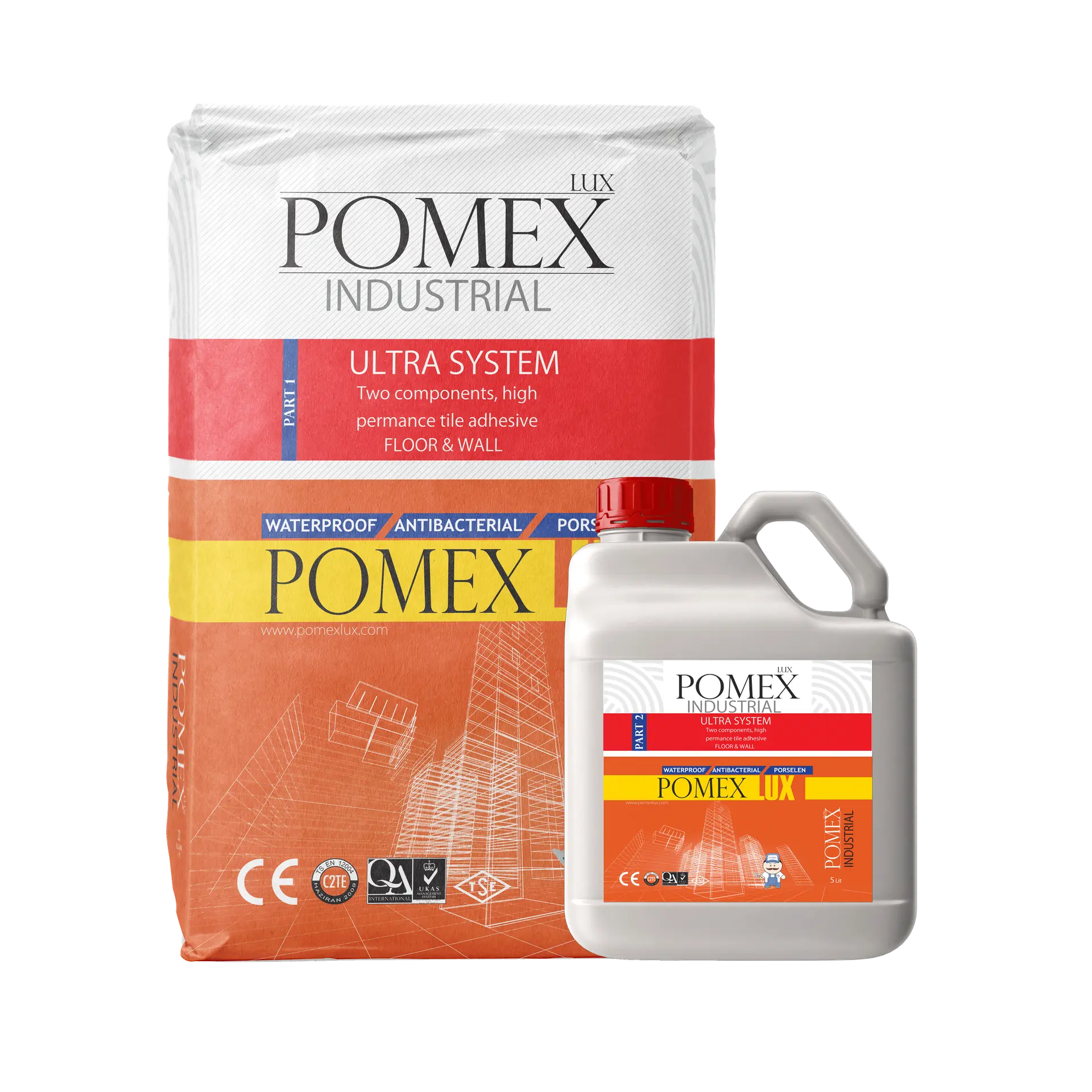 چسب دو جزئی صنعتی 1170 پومکس