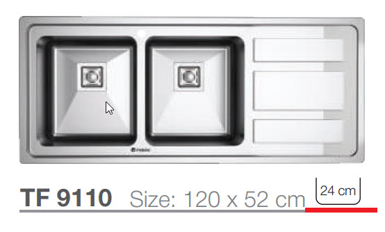 سینک تابان مدل TF 9110